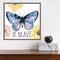 Beautiful Butterfly IV by Sara Zieve Miller Canvas Wall Art Print Framed